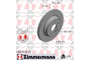 Zimmermann Δισκόπλακα - 400.5532.20