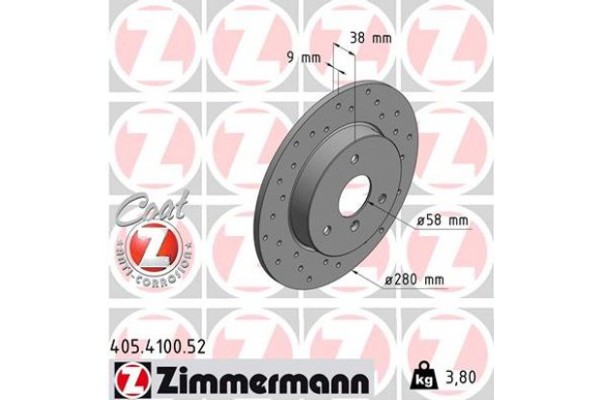 Zimmermann Δισκόπλακα - 405.4100.52