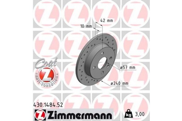 Zimmermann Δισκόπλακα - 430.1484.52