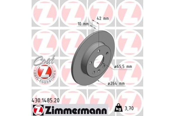 Zimmermann Δισκόπλακα - 430.1485.20