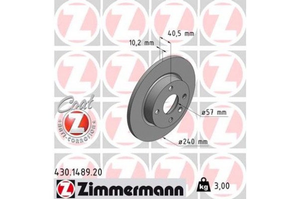 Zimmermann Δισκόπλακα - 430.1489.20