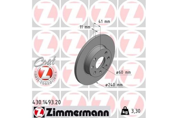 Zimmermann Δισκόπλακα - 430.1493.20