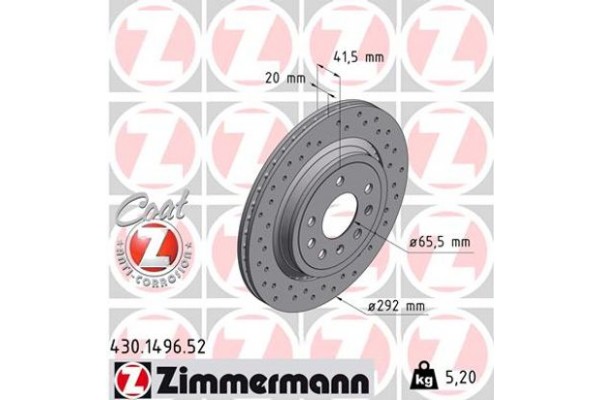 Zimmermann Δισκόπλακα - 430.1496.52