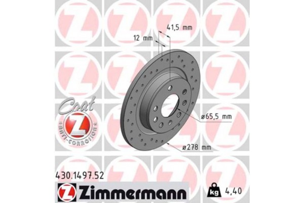 Zimmermann Δισκόπλακα - 430.1497.52