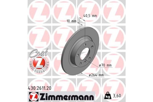 Zimmermann Δισκόπλακα - 430.2611.20