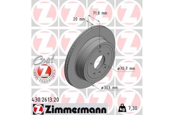 Zimmermann Δισκόπλακα - 430.2613.20