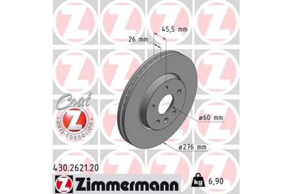 Zimmermann Δισκόπλακα - 430.2621.20