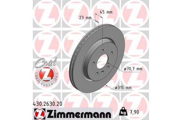 Zimmermann Δισκόπλακα - 430.2630.20