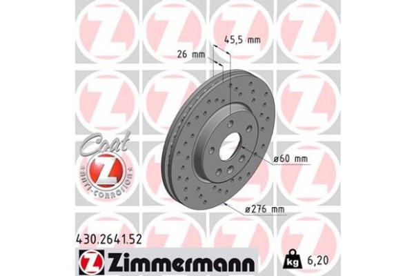 Zimmermann Δισκόπλακα - 430.2641.52