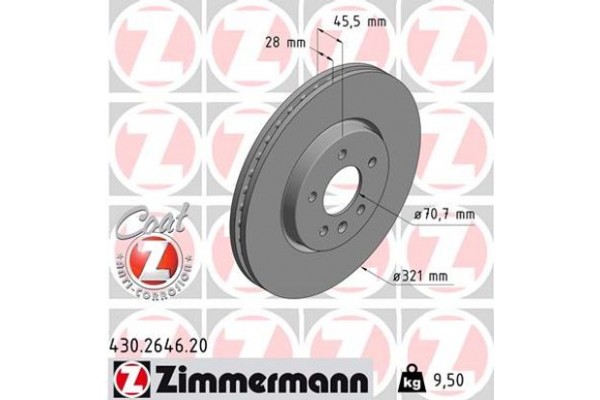 Zimmermann Δισκόπλακα - 430.2646.20