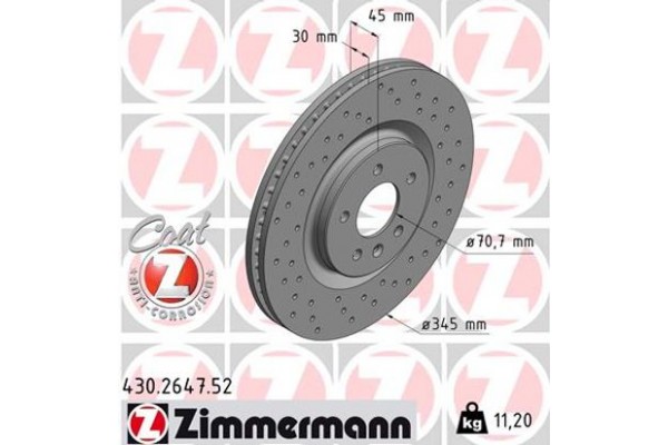 Zimmermann Δισκόπλακα - 430.2647.52