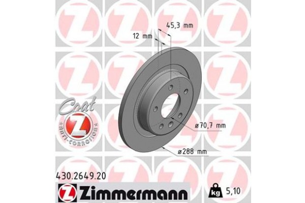 Zimmermann Δισκόπλακα - 430.2649.20