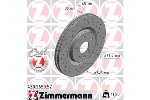 Zimmermann Δισκόπλακα - 430.2650.52