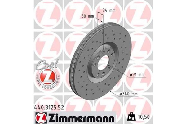 Zimmermann Δισκόπλακα - 440.3125.52