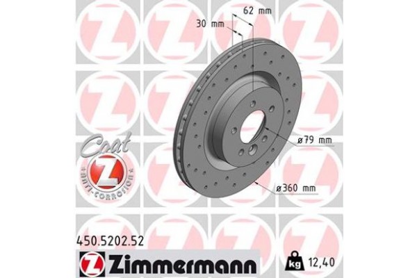 Zimmermann Δισκόπλακα - 450.5202.52