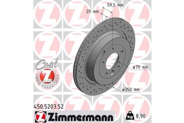 Zimmermann Δισκόπλακα - 450.5203.52