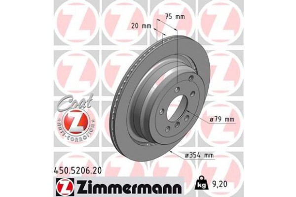 Zimmermann Δισκόπλακα - 450.5206.20