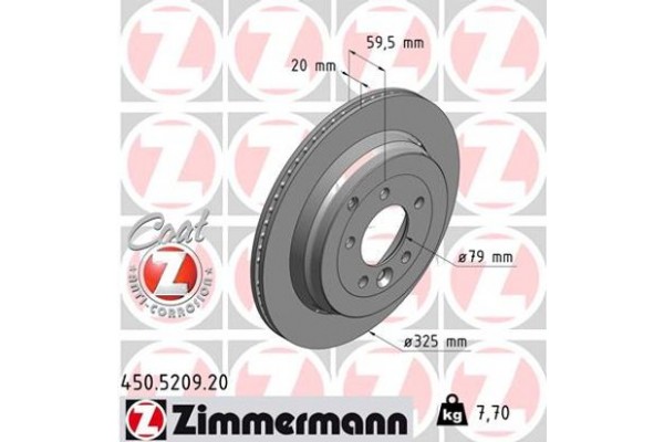 Zimmermann Δισκόπλακα - 450.5209.20