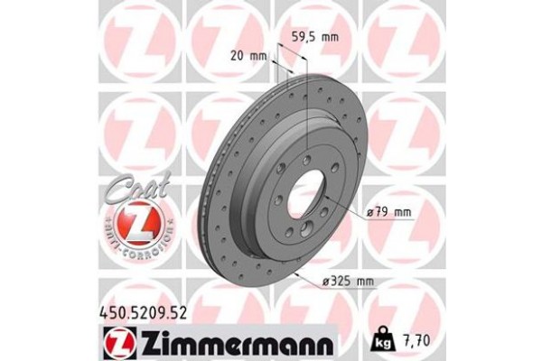 Zimmermann Δισκόπλακα - 450.5209.52