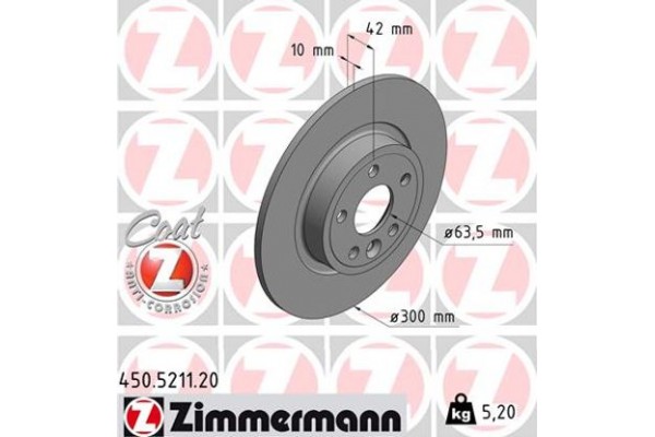 Zimmermann Δισκόπλακα - 450.5211.20