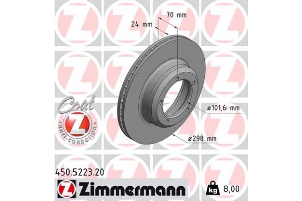 Zimmermann Δισκόπλακα - 450.5223.20