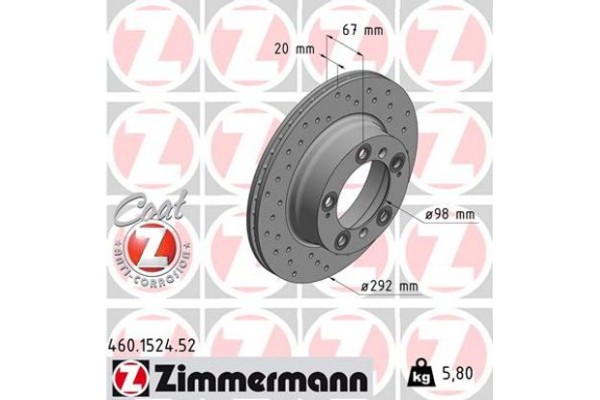 Zimmermann Δισκόπλακα - 460.1524.52