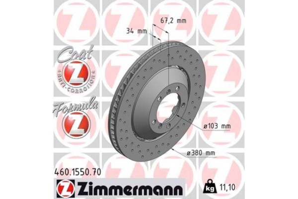 Zimmermann Δισκόπλακα - 460.1550.70