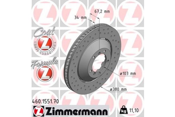 Zimmermann Δισκόπλακα - 460.1551.70