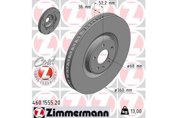 Zimmermann Δισκόπλακα - 460.1555.20