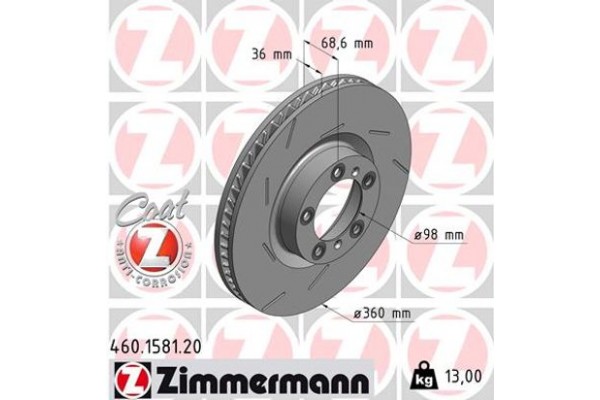 Zimmermann Δισκόπλακα - 460.1581.20