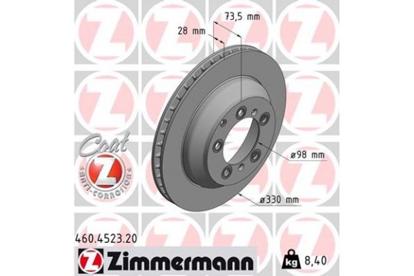 Zimmermann Δισκόπλακα - 460.4523.20