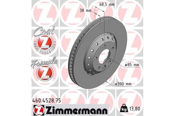 Zimmermann Δισκόπλακα - 460.4528.75