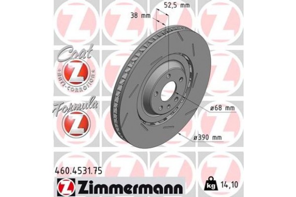 Zimmermann Δισκόπλακα - 460.4531.75