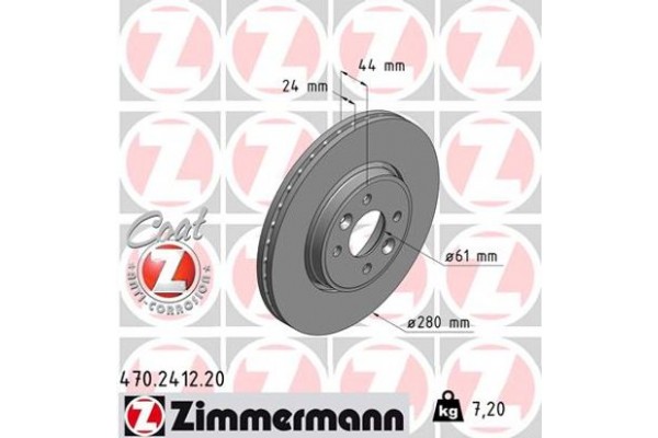 Zimmermann Δισκόπλακα - 470.2412.20