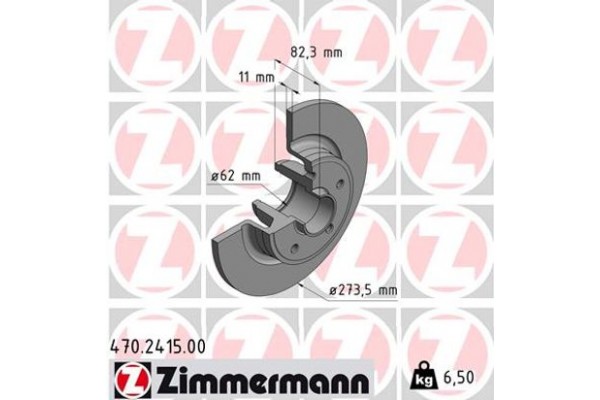 Zimmermann Δισκόπλακα - 470.2415.00