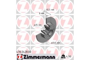Zimmermann Δισκόπλακα - 470.2428.00