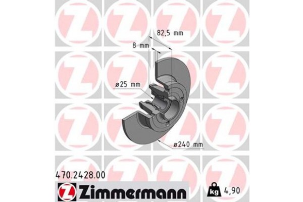 Zimmermann Δισκόπλακα - 470.2428.00