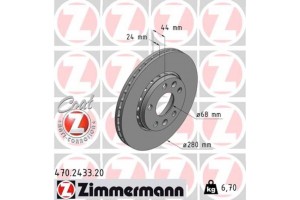 Zimmermann Δισκόπλακα - 470.2433.20