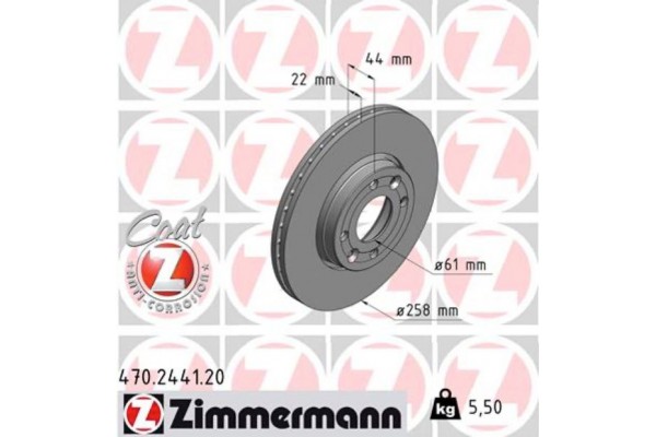 Zimmermann Δισκόπλακα - 470.2441.20