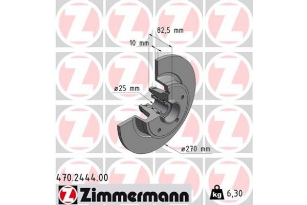 Zimmermann Δισκόπλακα - 470.2444.00