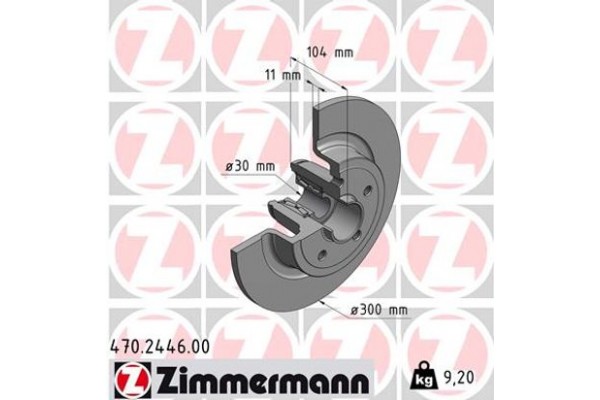 Zimmermann Δισκόπλακα - 470.2446.00