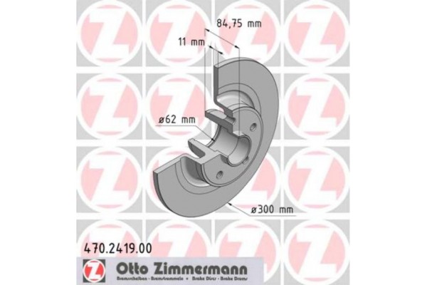 Zimmermann Δισκόπλακα - 470.2419.00