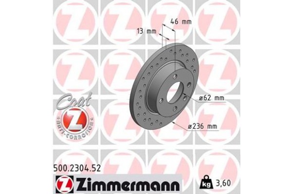 Zimmermann Δισκόπλακα - 500.2304.52