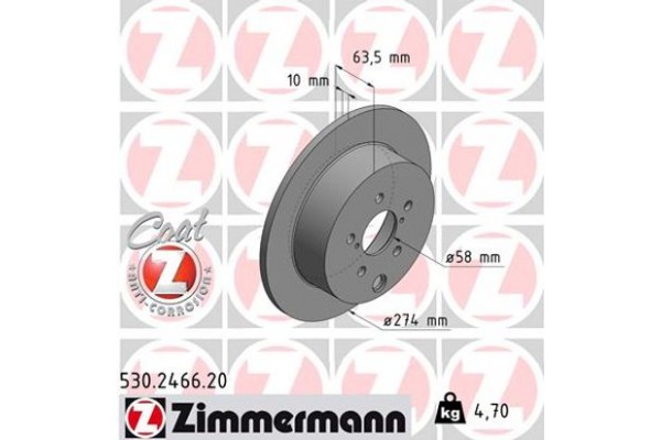 Zimmermann Δισκόπλακα - 530.2466.20