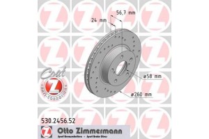 Zimmermann Δισκόπλακα - 530.2456.52