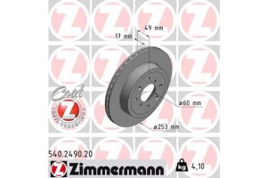 Zimmermann Δισκόπλακα - 540.2490.20
