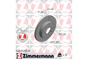 Zimmermann Δισκόπλακα - 540.2490.20