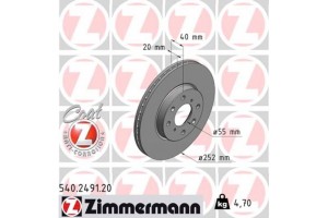 Zimmermann Δισκόπλακα - 540.2491.20