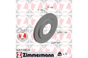 Zimmermann Δισκόπλακα - 540.5308.20