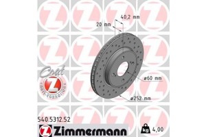 Zimmermann Δισκόπλακα - 540.5312.52